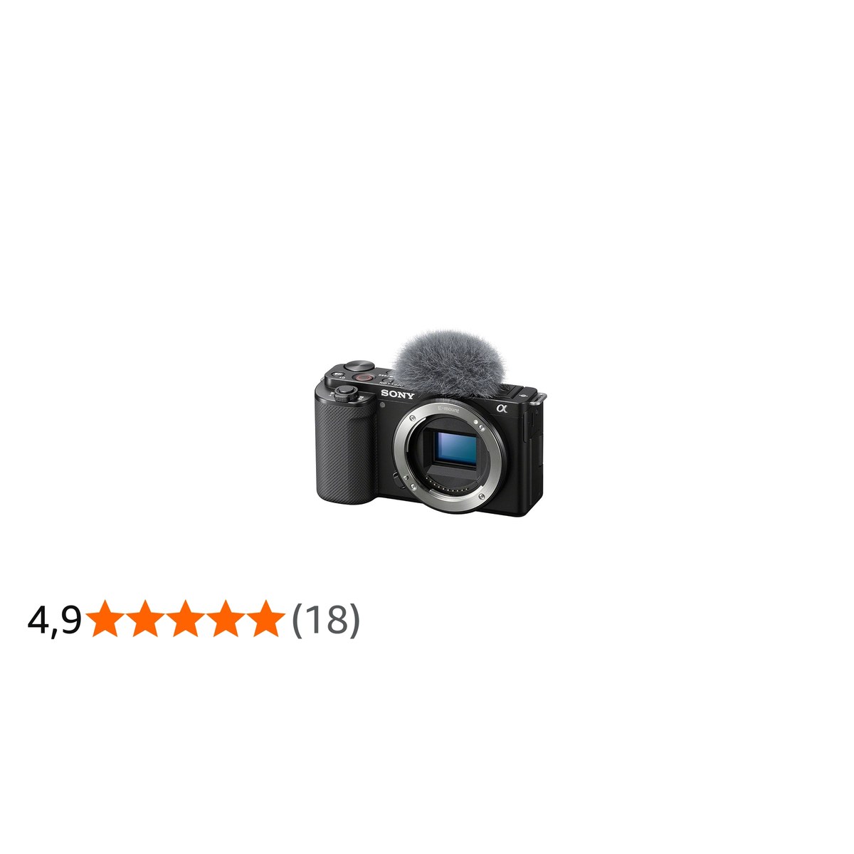 Câmera Sony ZV-E10 Mirrorless 4K (Corpo)